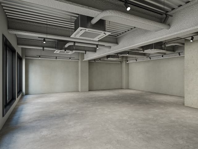 個室_オフィスはフロア貸し切りとなっており、セキュリティ面も安心してご利用になれます。