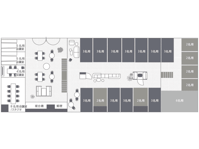 フロアマップ。