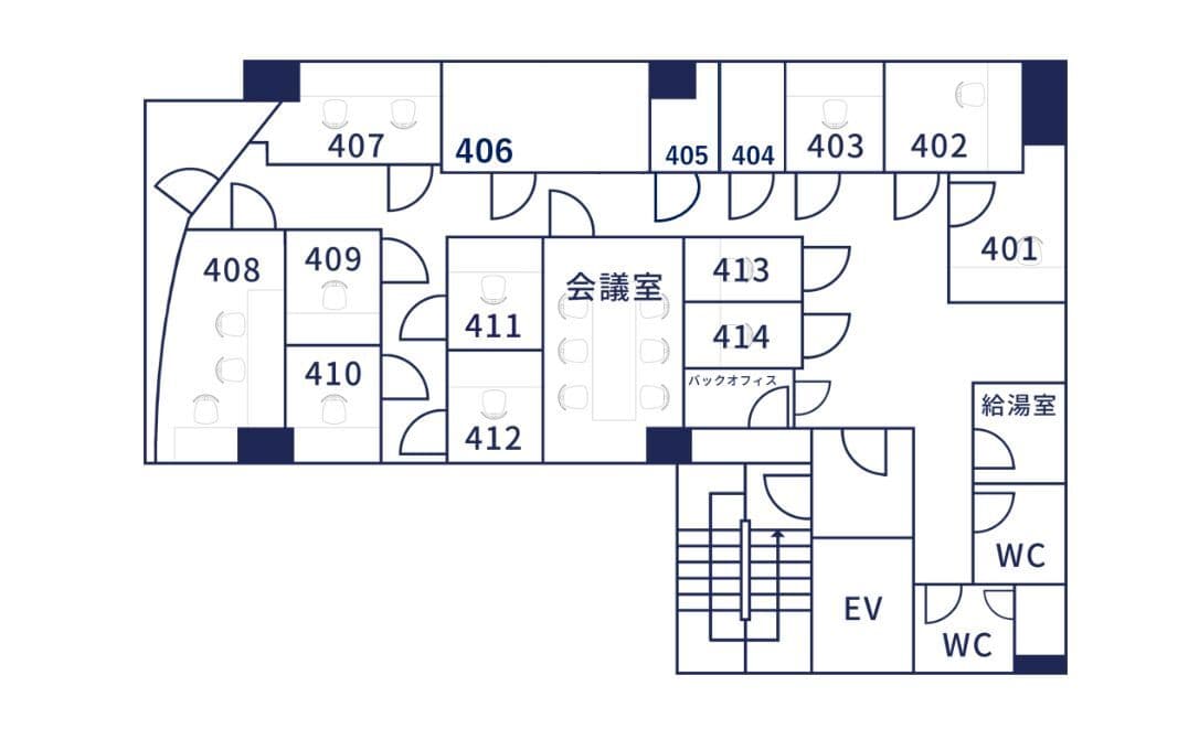 オフィス全体図
