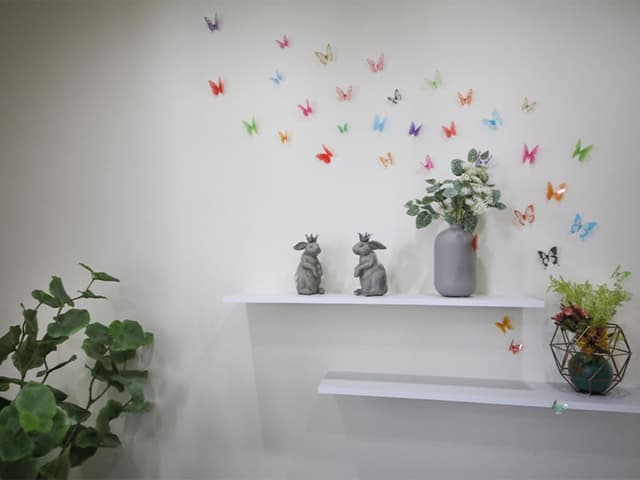 その他_飾り棚。共用部の利用も24時間可能です。