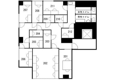 本館/窓無し完全個室(最大1名)212